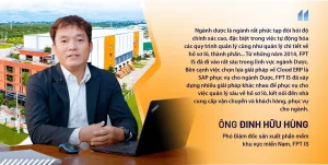 FPT đồng hành cùng GONSA trong việc xây dựng nền tảng có thể kết nối tất cả nhà sản xuất dược phẩm ở Việt Nam xuất khẩu ra toàn cầu, cũng như kết nối đến doanh nghiệp, các đại lý phân phối, các hiệu thuốc cũng như là các bệnh viện, khách hàng đầu cuối